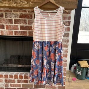 Matilda Jane Roll With It midi Floral Dress size L